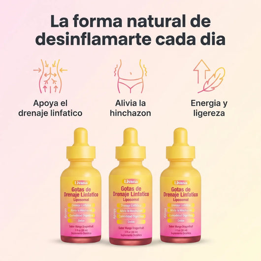 Livana™ Gotas de Drenaje Linfático