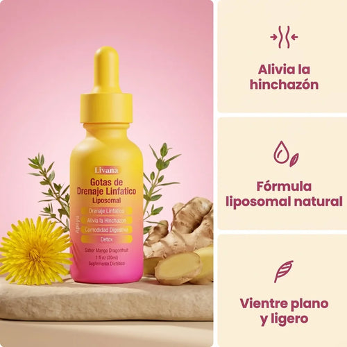 Livana™ Gotas de Drenaje Linfático
