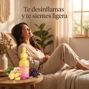Te desinflamas y te sientes ligera
